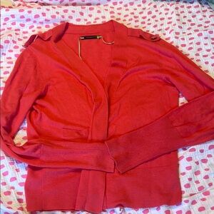 Leifsdottir Women's Red/Pink Sweater M
